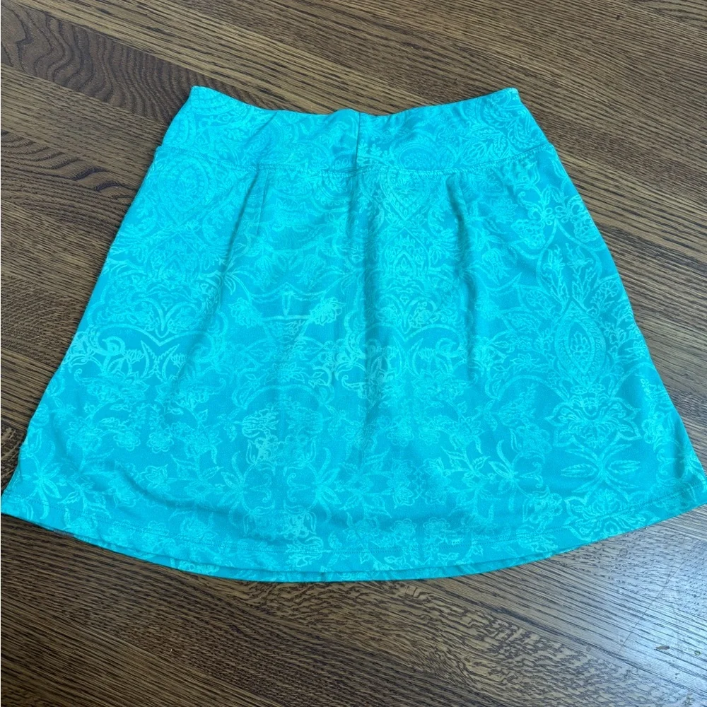 TITLE NINE Floral‎ Scroll Dream Skort Tennis Golf Pickleball Performance XS